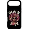 Storia nera Life Tee Co Custodia per iPhone Air Regina dei capelli afro Black Love