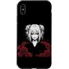 Kawaii Horror Anime Manga Goth Creepy Pa Custodia per iPhone XS Max Dark Gothic Anime Ragazza Manga Horror Creepy Roses Waifu