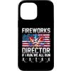 4th of July Shirts Custodia per iPhone 13 Pro Max Fireworks Director I Run You Run 4th Of July Patriotic