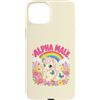 Rainbow Ego Co Custodia per iPhone 15 Plus Carino Divertente Unicorno Arcobaleno Alpha Meme Parodia Mas