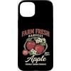 DressedForDuty Custodia per iPhone 15 Plus Farm Fresh Organic Apple Farmers Orchard Market Homegrown