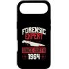 True Crime Merch for Investigative Crime Custodia per iPhone Air Esperto forense dalla nascita 1964 Compleanno a tema crimine vero