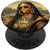 Mese della storia nera, Juneteenth Monna Lisa nera, mese della storia nera PopSockets PopGrip Adesivo