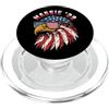 Massie Supporters 2028 Thomas Massie '28 per il presidente 2028 Patriotic Eagle PopSockets PopGrip per MagSafe