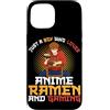 Ramen And Gaming Anime Gifts For Boys Ki Custodia per iPhone 15 Solo un ragazzo che ama anime ramen e gioco giapponese gamer