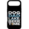 Dog Lover Dad Lake Beer Time Fishing Custodia per iPhone Air Cane Papà Lago Birra Tempo Pesca Birra