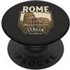 Roma Italia Ancient Colosseum Roman Trav Vintage Roma Italia Colosseo Antico Romano Punto di riferimento 1 PopSockets PopGrip Adesivo