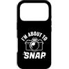 Snap Shot Photography Humor Gifts Co Custodia per iPhone 17 Pro Sto per scattare un divertente design della fotocamera di un fotografo