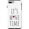 Time for Wine T-Shirts Custodia per iPhone 7 Plus/8 Plus It's Wine Time Funny Wine Daying