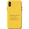 Software Engineer Tech Nerd Geek Studio Custodia per iPhone X/XS 2 Cose difficili Informatica Programmatore Divertente Meme di codifica