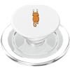 Kitten little cat devil pet animal simpatico gatto appeso sul design PopSockets PopGrip per MagSafe