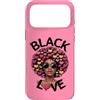 Storia nera Life Tee Co Custodia per iPhone 17 Pro Max Capelli afro neri della regina dell'amore