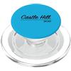Empire State NY Co Script retrò di Castle Hill Ave Bronx NYC New York PopSockets PopGrip per MagSafe