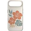 Hibiscus Watercolor Flower Aesthetic Custodia per iPhone Air Ibisco Fiori Tropicali Botanico Monstera Floreale