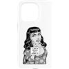 Grandio Design Funny Pop Art Gifts Custodia per iPhone 15 Pro I May Be Wrong But I Doubt It Sarcastico Vintage Pop Art Girl