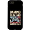Dog Father Gamer Pup Lover Custodia per iPhone SE (2020) / 7/8 Gioco Cane Papà Vittoria Schermo E Scodinzolante Code