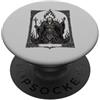 Demonique Tees and Ars Goetia Demon Gift Il Sigillo Bruciante di Amy PopSockets PopGrip Adesivo