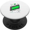 Dad Mode Threads Modalità papà attivato barra di caricamento divertente Tech papà festa del papà PopSockets PopGrip Adesivo