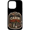 Jimbeels Custodia per iPhone 15 Pro Max Cabin Coffee Crew Baita Caffè