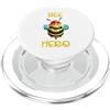 DJFoerster Design apicoltore laborioso,ape, miele, vigili del fuoco, Bee Hero PopSockets PopGrip per MagSafe