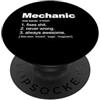 Miftees Mechanic Tees Definizione meccanica PopSockets PopGrip Adesivo