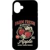 DressedForDuty Custodia per iPhone 16 Plus Farm Fresh Organic Apple Farmers Orchard Market Homegrown