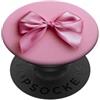 pink cute theme Girly || Fiocco Acquerello || Coquette || Fiocco Estetico Rosa PopSockets PopGrip Adesivo