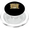Pane Bakehouse Commerciante di pasta mad Worlds Best Bread Baker Sourdough Bread Baking Pun Baker PopSockets PopGrip per MagSafe