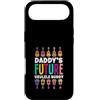 Funny Ukulele Musician Hawaiian Music Ap Custodia per iPhone Air Daddys Future Ukulele Buddy Funny Musicista Chitarra
