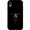 Paint Dripping Patriotic 4th of July US Custodia per iPhone XR Elicottero Pilota Aviazione Bandiera Americana USA Drip Graffiti
