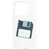 The New Antique Custodia per iPhone 15 Pro Stampa floppy disk retrò