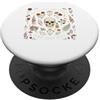 Giardiniere Giardino Abbigliamento Piant Maglietta Da Giardino Da Donna, Fiorista, Hobby, PopSockets PopGrip Adesivo