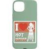 Modernes Damen t-shirt Herren Geburtstag Custodia per iPhone 15 Plus I Love Hot Moms Boho T-Shirt Uomo Donna Frase Divertente