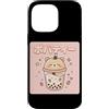 Kawaii Boba Tea Japan Otaku Bubble Milk Custodia per iPhone 14 Pro Max Kawaii Bubble Boba Latte Tea Amante Giappone Otaku Manga Tapioca
