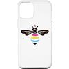 Pansexual Flag Bee Tees Custodia per iPhone 12/12 Pro Bandiera pansessuale ape