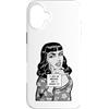 Grandio Design Funny Pop Art Gifts Custodia per iPhone 16 Plus I May Be Wrong But I Doubt It Sarcastico Vintage Pop Art Girl
