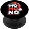 Winter Beard Fashion Ho Ho No Divertente Design Natalizio con Cappello Santa PopSockets PopGrip Adesivo