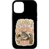 Jimbeels Custodia per iPhone 12/12 Pro Long Tail Chinchilla Mom Roditore
