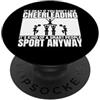 Cheer Captain And Cheerleader Gifts For Cheerleading è per persone intelligenti Cheer Cheerleader divertente PopSockets PopGrip Adesivo