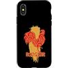 Rooster earth branch zodiac animal China Custodia per iPhone X/XS Gallo, elemento, animale, segno, mento, oroscopo