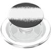Minimalist Graphic Style Fiocchi Di Neve Inverno Sfondo Grigio PopSockets PopGrip per MagSafe
