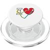 Mark Ewbie Designs Amo il Pilates PopSockets PopGrip per MagSafe