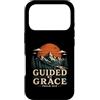 Christian Hiking Faith Mountain Scriptur Custodia per iPhone 17 Pro Guidati da Grazia Salmo 32 8 Escursioni cristiane