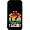 Educator Appreciation Designs Custodia per iPhone XS Max Power of a teacher Retro Tramonto Educatore Design