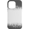 Minimalist Graphic Style Custodia per iPhone 14 Pro Max Fiocchi Di Neve Inverno Sfondo Grigio