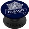 STATE OF MAINE FLAG DIRIGO NORTH STAR MAINE DIRIGO NORTH STAR STATE MOTTO BANGOR PORTLAND PopSockets PopGrip Adesivo