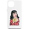 Grandio Design Funny Pop Art Gifts Custodia per iPhone 13 I May Be Wrong But I Doubt It Sarcastico Vintage Pop Art Girl