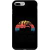 Reading Cat Lover Bookworm Mom Sunset Custodia per iPhone 7 Plus/8 Plus Prenota Mom Cat Lover va bene con una buona lettura
