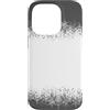 Minimalist Graphic Style Custodia per iPhone 14 Pro Fiocchi Di Neve Inverno Sfondo Grigio
