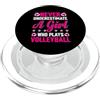 Volleyball Strong Girls Mai sottovalutare il suo potere di pallavolo PopSockets PopGrip per MagSafe